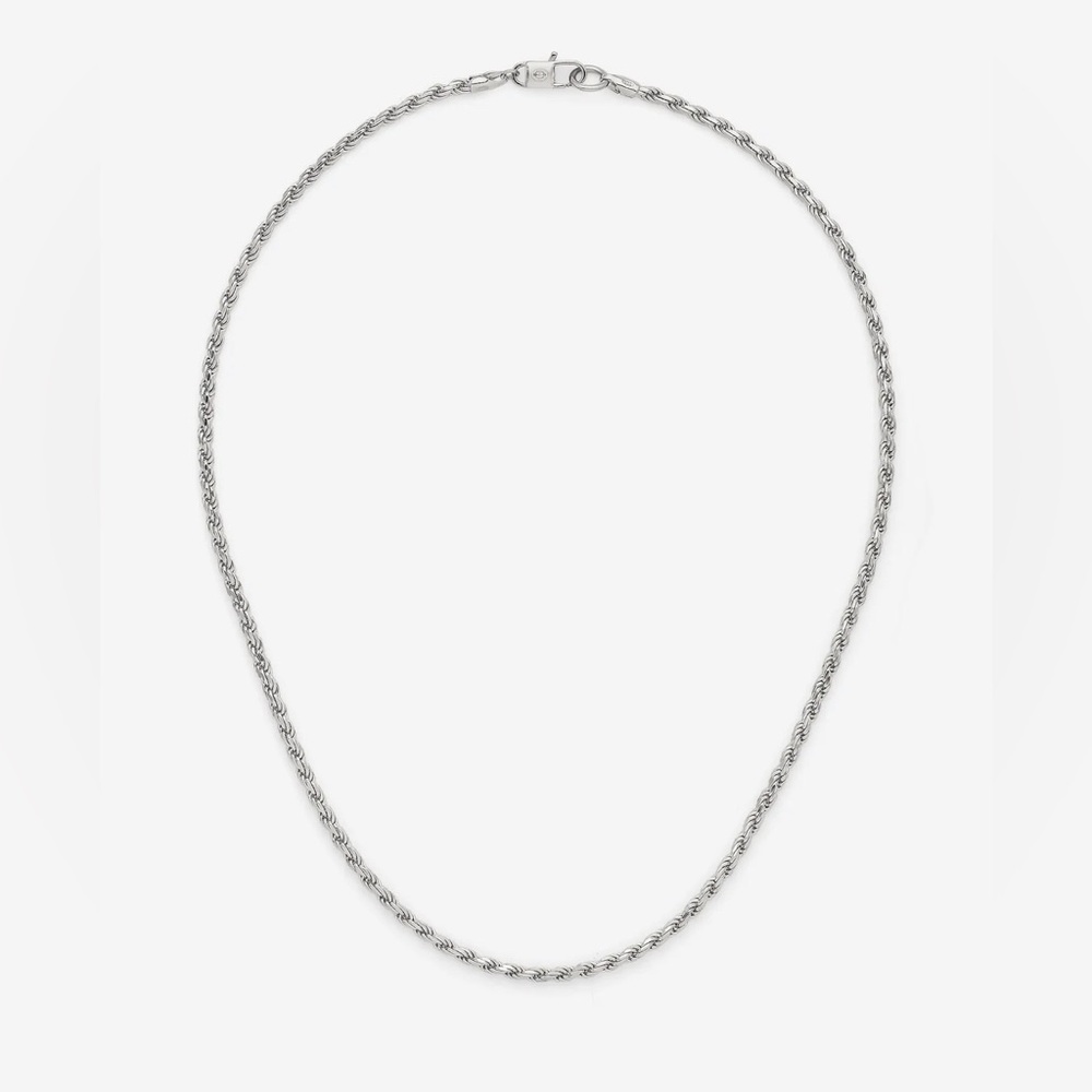Hatton Labs Sterling Silver TWISTED ROPE CHAIN